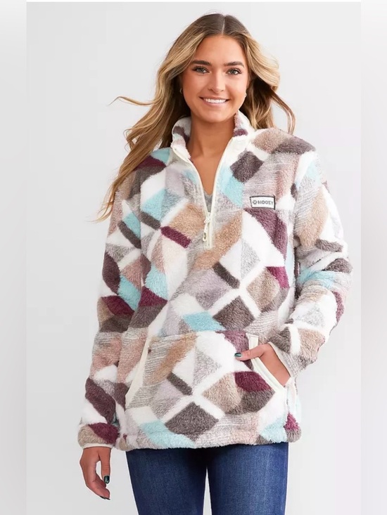 Hooey Jackets & Blazers - Hooey Women’s Fleece Quarter Zip Pullover